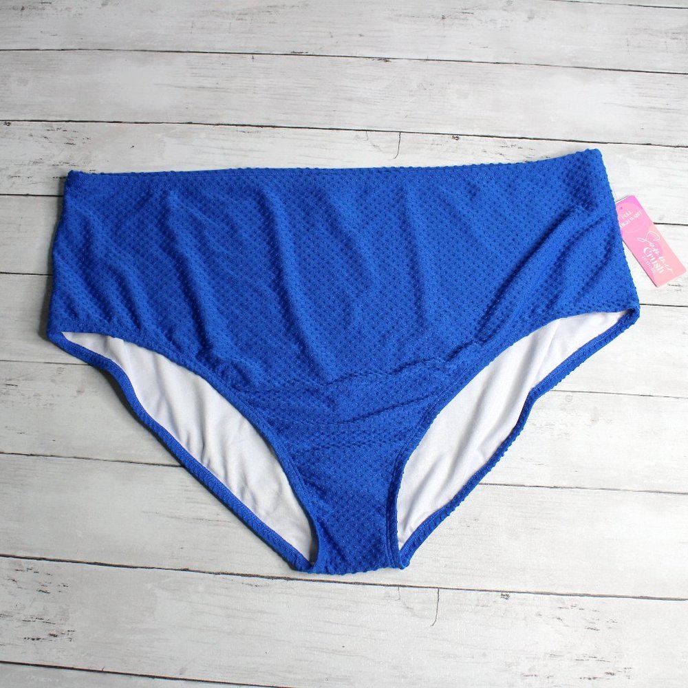 Summer Crush Swimwear Women's High Waist Full Coverage Swim Bottoms